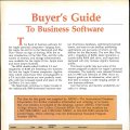 Compute!s Apple
Volume 2, Number 1 (Issue 3)
Spring 1986
Page 20

Buyers Guide To Business Software