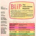 Blip
Issue Number 1
February 1983

Contents