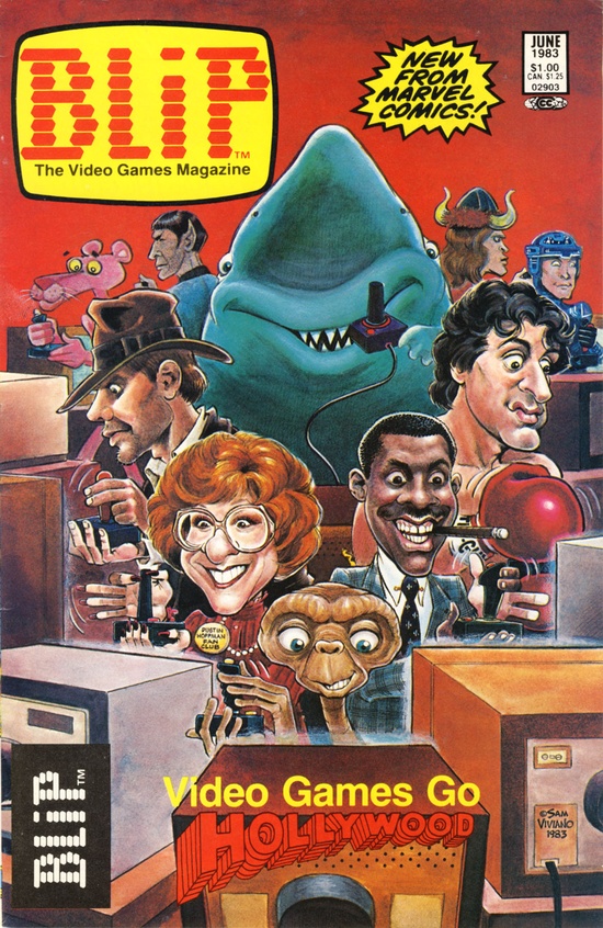 Retro Gaming / BLiP: The Video Games Magazine, Issue Number 5, June 1983 - #1980s #80s #1983 #VideoGames - http://www.megalextoria.com/magazines/index.php?twg_album=Video_Game_Magazines%2FBlip%2FBlip05_show=Blip_05_-_01.jpg