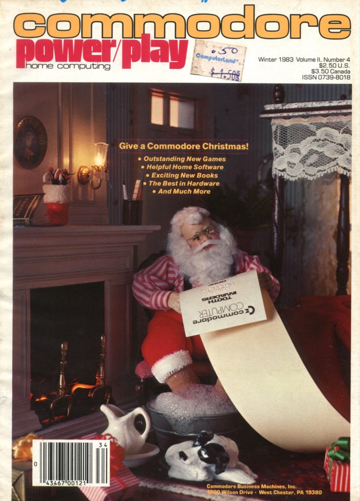 Commodore Power/Play Home Computing Volume II, Number 4 Winter 1983 Cover