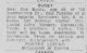 Ora Sanders Busby obituary